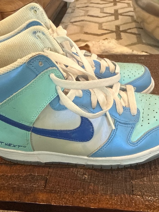 Nike Other - Nike Dunk Low Kids Trainers in Light Blue, Aqua & Royal Blue